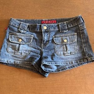 YMI Jean shorts Y2K style